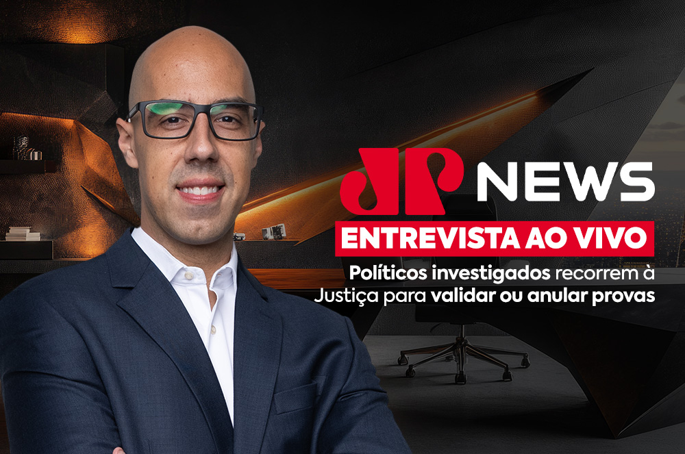 Sthefano Cruvinel participa de entrevista na JP News sobre anulação de provas na Justiça
