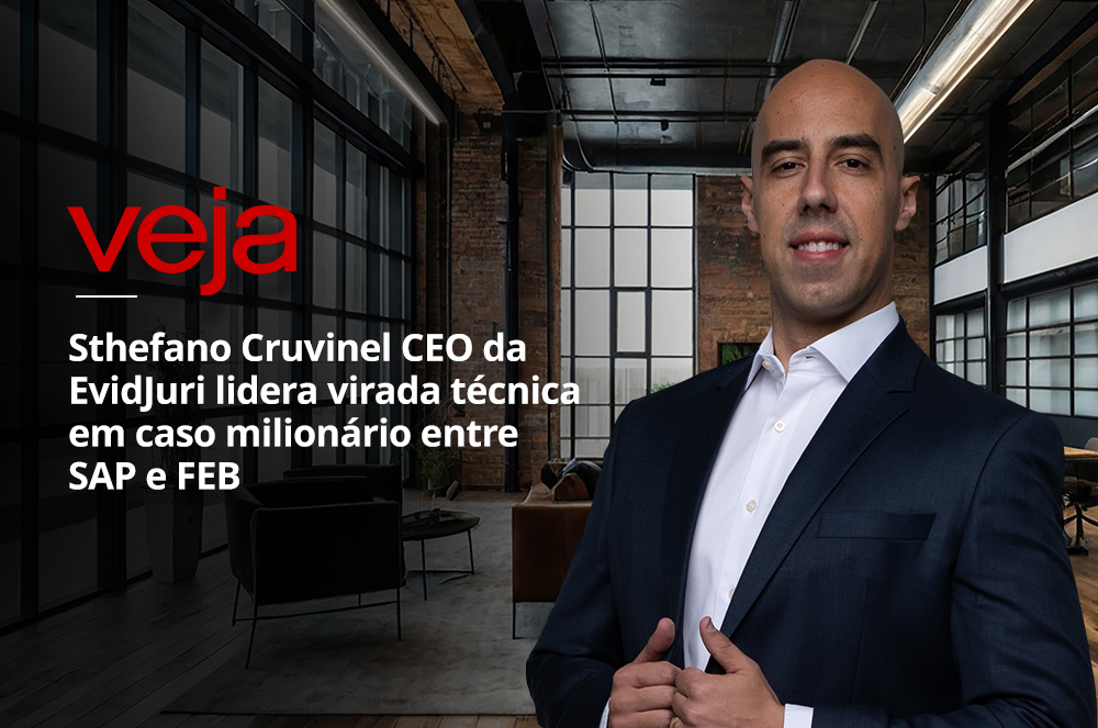 Destaque na Veja: CEO da EvidJuri, Sthefano Cruvinel, Conduz Virada em Caso Milionário Contra SAP