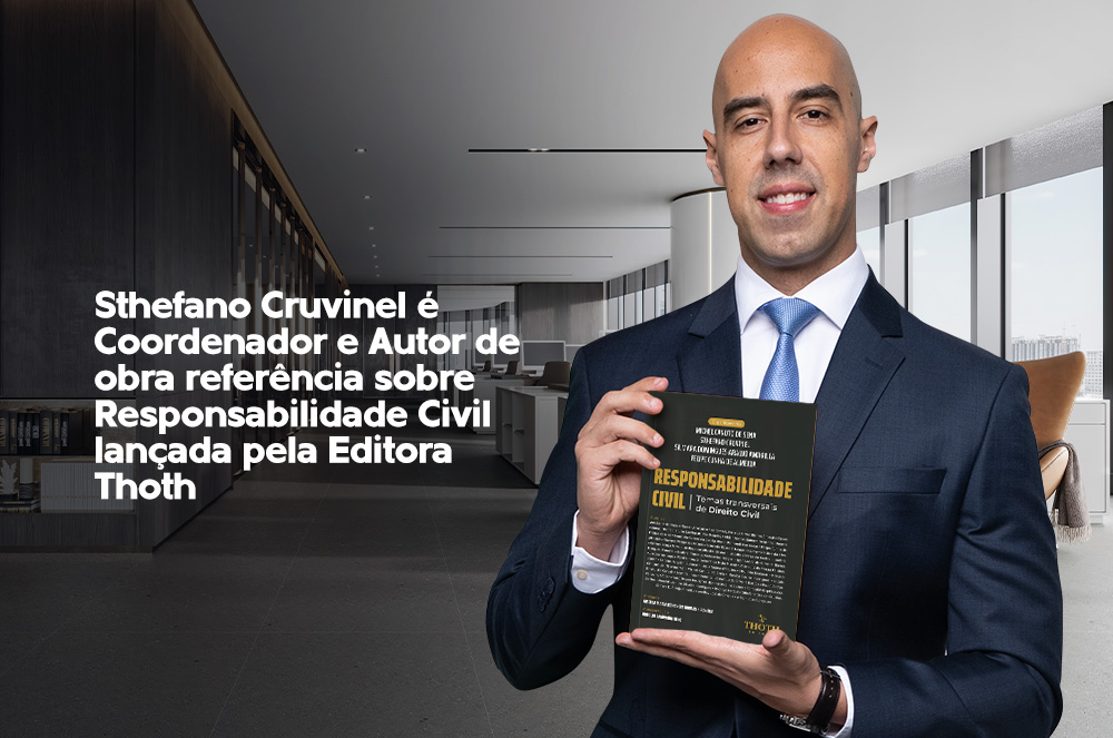 Lançamento em Evidência Sthefano Cruvinel é Coordenador da Obra e Autor “Responsabilidade Civil Temas Transversais de Direito Civil”, destaque na Editora Thoth
