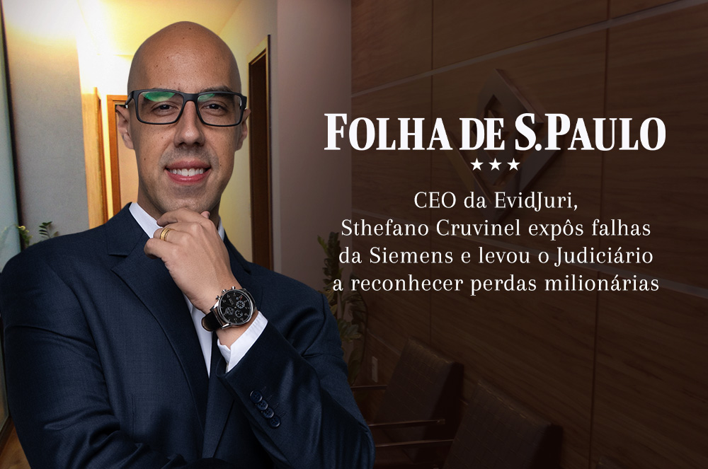 O modelo de Auditoria Judicial criado por Sthefano Cruvinel virou referência após acordo histórico com multinacional e a Folha de S.Paulo deu destaque à virada