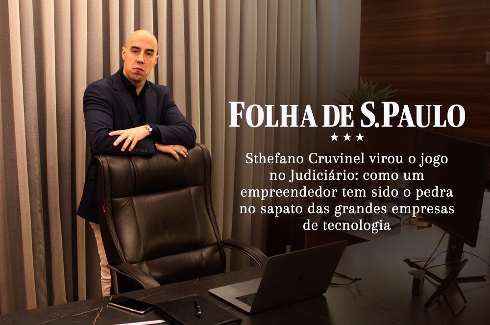 Sthefano Cruvinel CEO da EvidJuri transformou uma ação de R$ 400 mil em R$ 50 milhões com inteligência jurídico probatória e a Folha de S.Paulo revelou os bastidores dessa virada