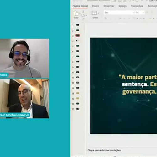 Sthefano Cruvinel realiza live com a GBG sobre nulidades processuais como ativo estratégico