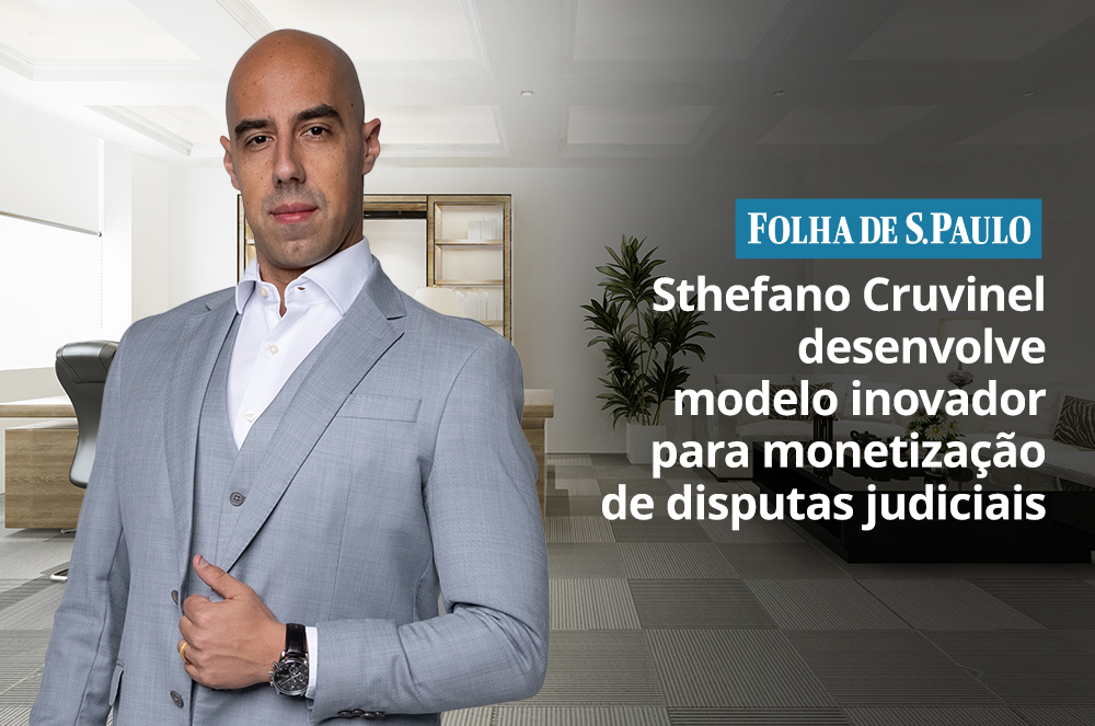Sthefano Cruvinel lidera estratégia de funding em ação de R$ 500 milhões, destaca Folha de S.Paulo