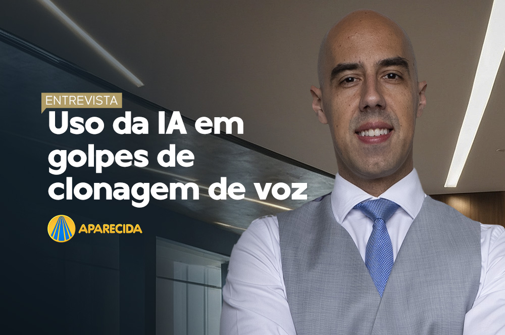 Sthefano Cruvinel participará de entrevista ao vivo na TV Aparecida sobre o golpe das ligações silenciosas e proteção digital