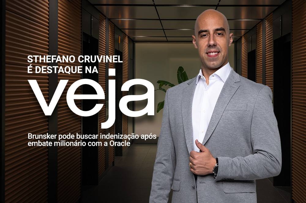 Sthefano Cruvinel é destaque na Revista Veja ao discutir indenização de Brunsker contra a Oracle