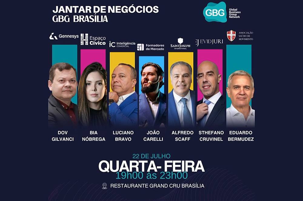 Sthefano Cruvinel participa do Jantar de Negócios GBG em Brasília